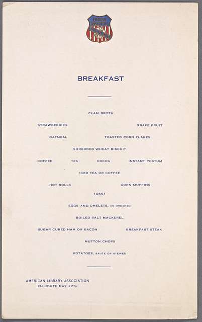 Union Pacific Overland Menus Images Picryl Public Domain Media