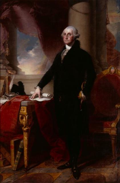 George Washington- The Munro-Lenox Portrait - PICRYL Public Domain Image