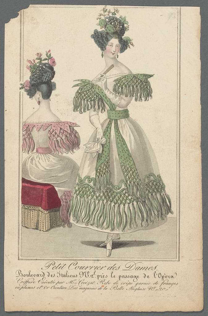 1820's French Fashion Plate