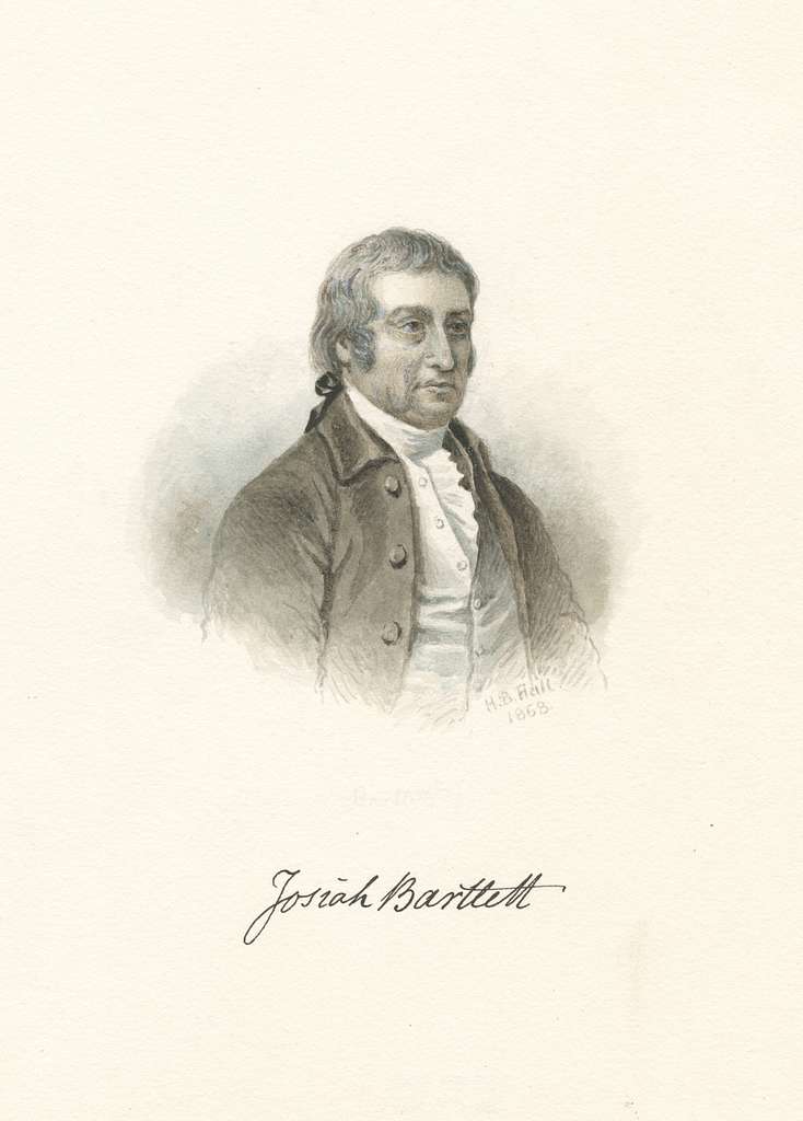 Henry Bryan Hall - Josiah Bartlett - PICRYL - Public Domain Media