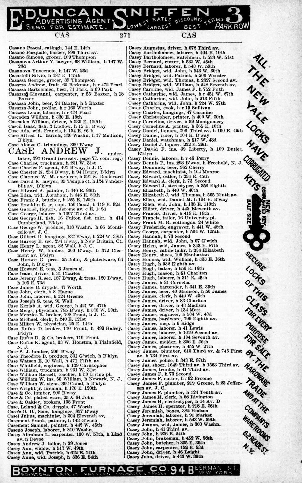 New York City directory, 1884/85 - New York Public Library ...