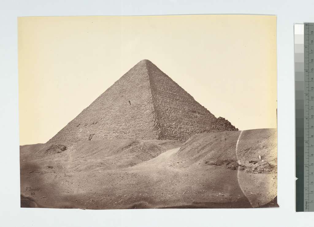 Pyramid of Cheops at Gizeh - Egypt - PICRYL - Public Domain Media Search  Engine Public Domain Search