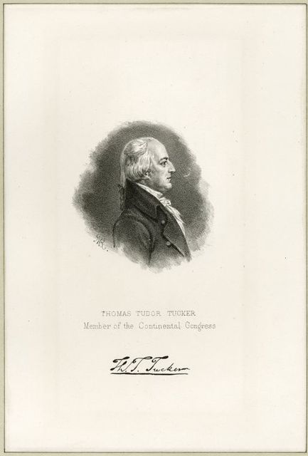 Thomas Tudor Tucker member of the Continental Congress. PICRYL