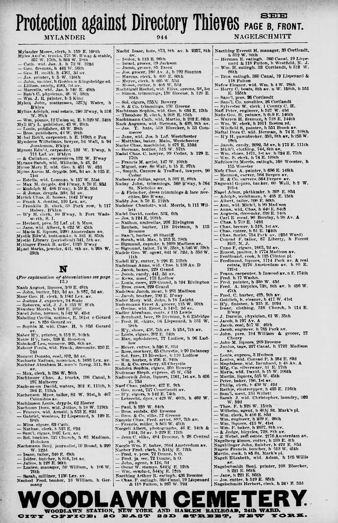 New York City directory, 1897/98 - PICRYL - Public Domain Media Search  Engine Public Domain Search