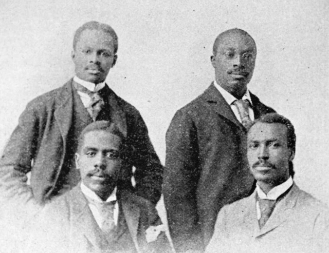 Group of Negro educators Robert H. Bonner Orishantkeh Fredremas