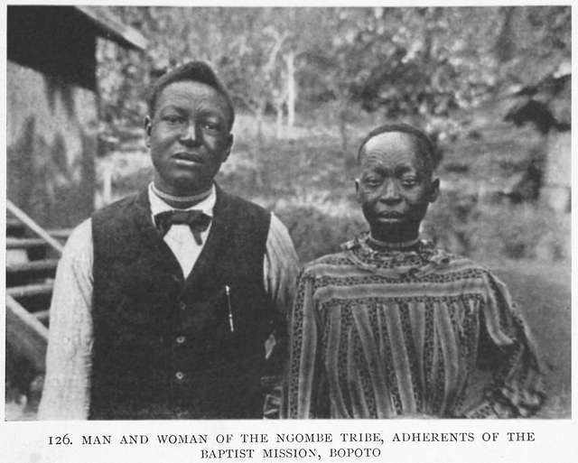 Railway station on the line from Matadi to Stanley Pool. - NYPL