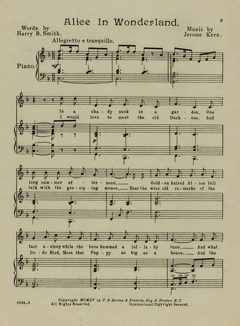 Tin Pan Alley Sheet Music Collection – Digital Collections