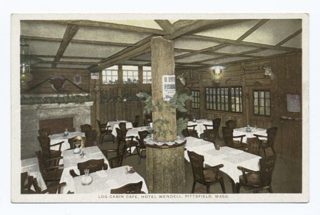 Log Cabin Cafe Hotel Wendell Pittisfield Mass New York