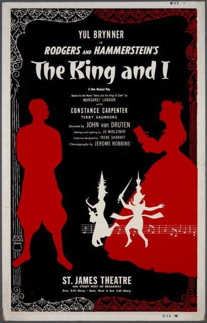 the king and i movie poster