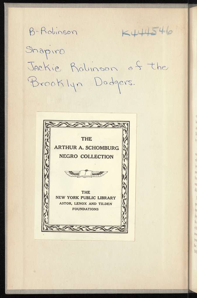 The Brooklyn Dodgers  Brooklyn Public Library