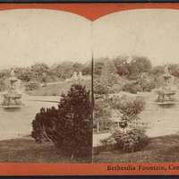 Bethesda Fountain, Central Park - NYPL Digital Collections