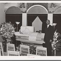 August 17, 1948 Babe Ruth's funeral & viewing at Stadium